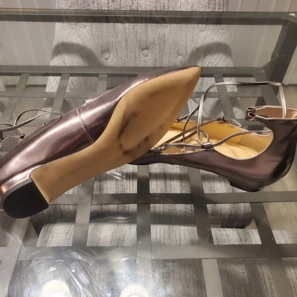 Ivanka Trump Lace Up Ballet Flats - Picture 2 of 6